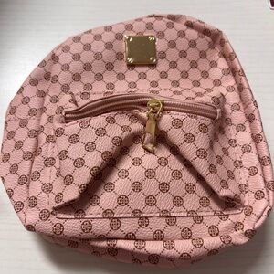 Pink Patterned Women's Backpack